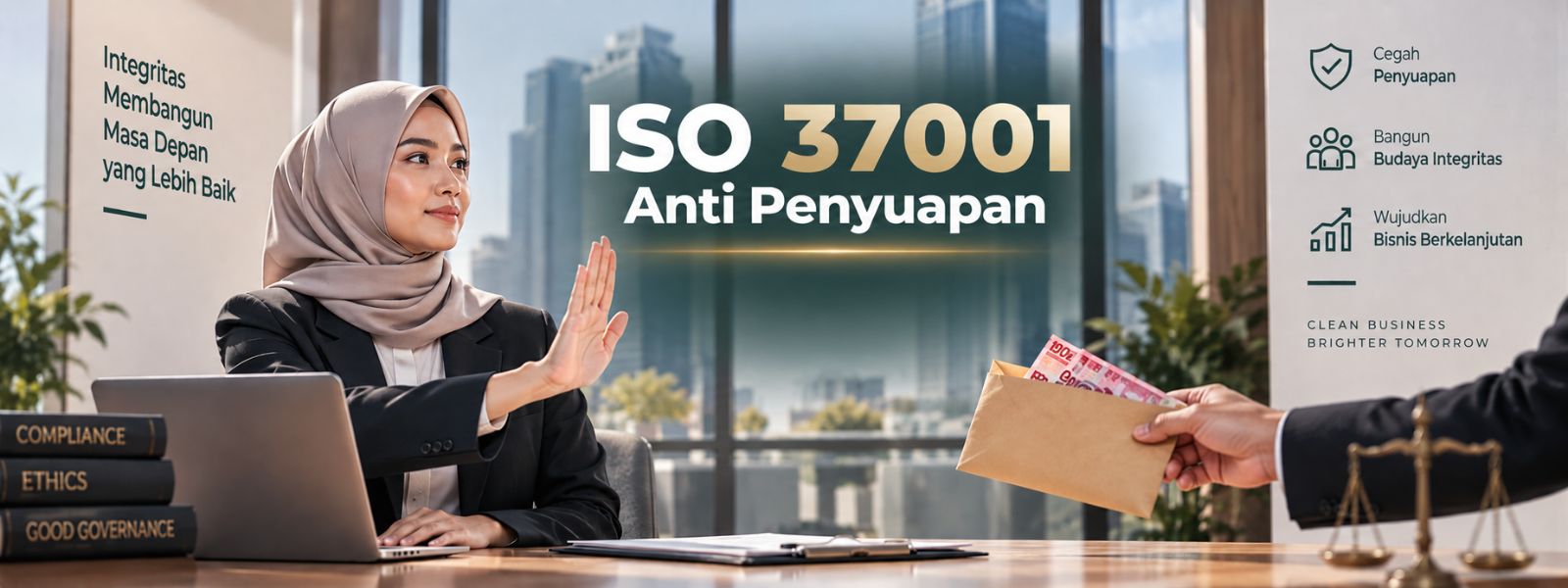 Ilustrasi ISO 37001 — Anti Penyuapan
