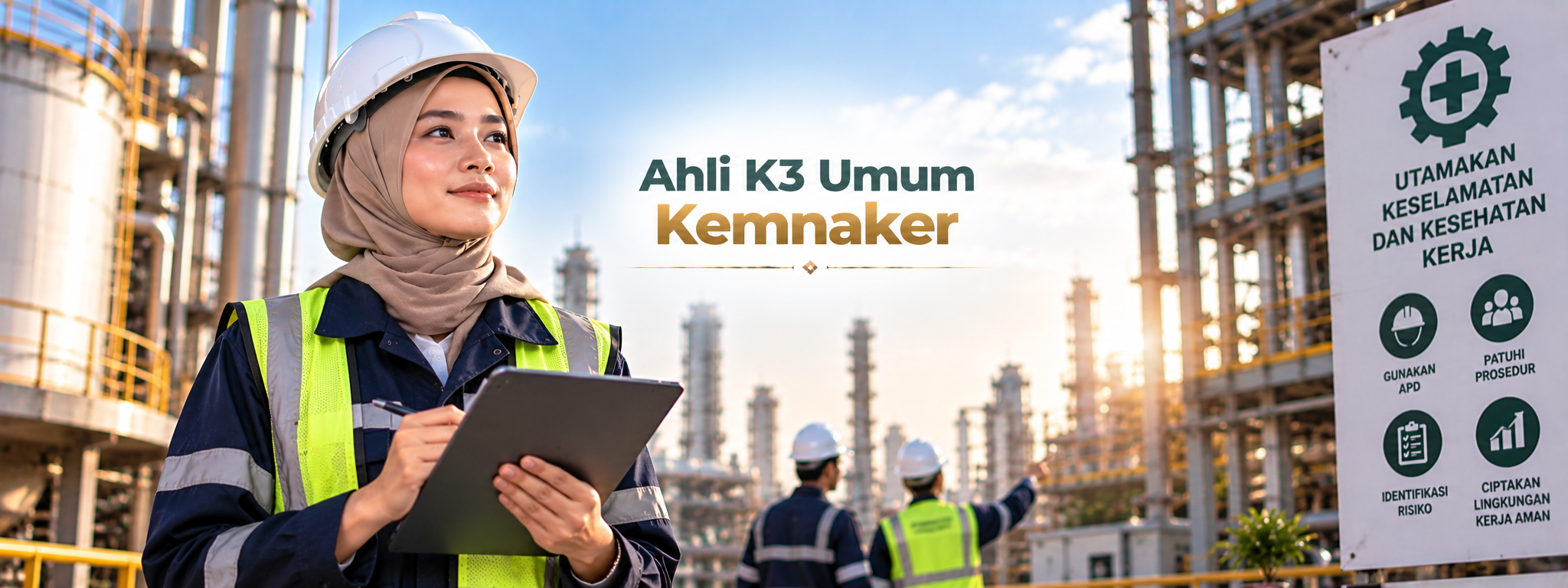 Ilustrasi Ahli K3 Umum — Kemnaker